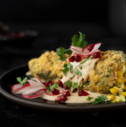 Chile Relleno With Walnut Sauce