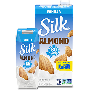 Silk Vanilla Almondmilk Single Serve, 8oz