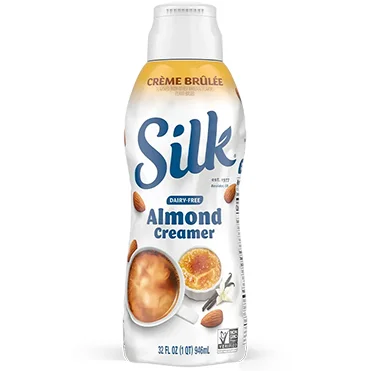 Silk Almond Creamer, Crème Brulee 32oz