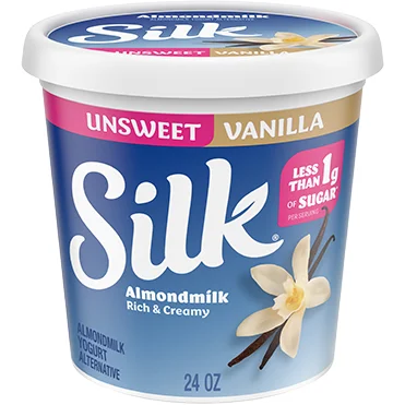 Silk Almondmilk Yogurt Alternative, Unsweetened Vanilla 24oz