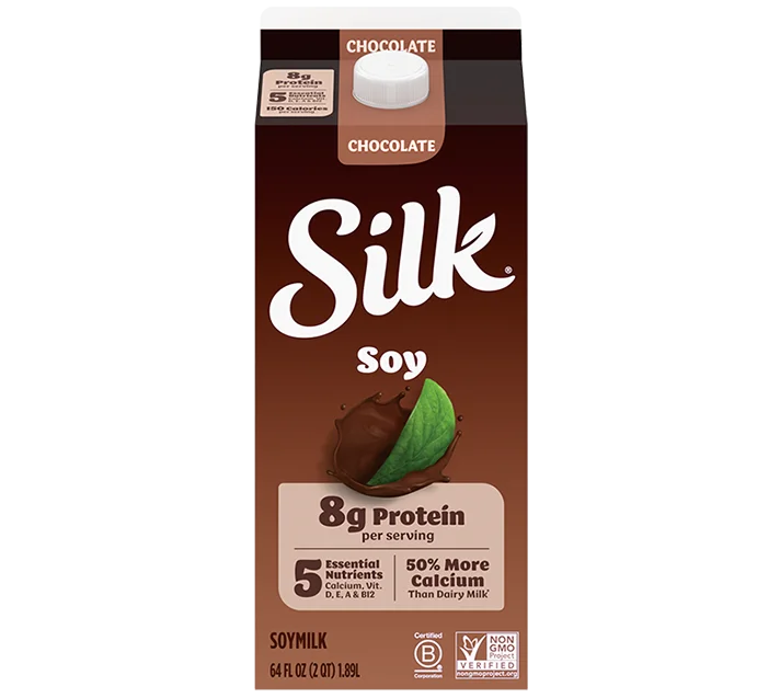 Silk Soymilk, Chocolate, 64oz