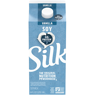 Silk Soymilk, Vanilla 64oz