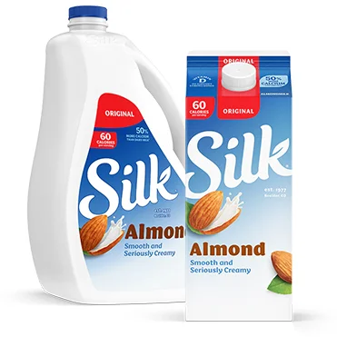 Silk Almondmilk, Original 64oz and 96oz