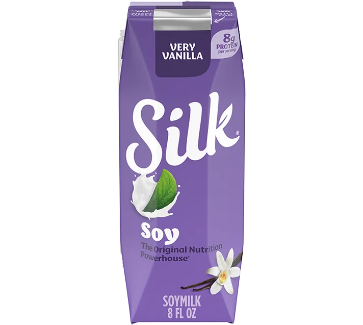 Silk Very Vanilla Soymilk Single Serve, 8oz