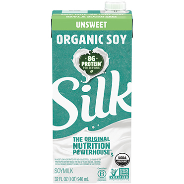 Silk Organic Soymilk, Unsweetened 32oz