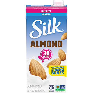 Silk Almondmilk, Unsweetened Vanilla 32oz