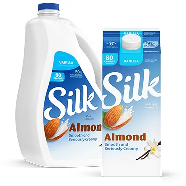 Silk Almondmilk, Vanilla 64oz and 96oz 