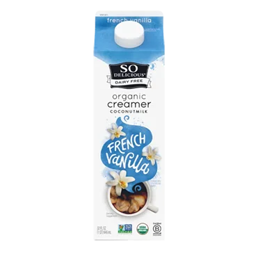 So Delicious Dairy Free Organic Coconutmilk Coffee Creamer | French Vanilla 32oz Wholesale