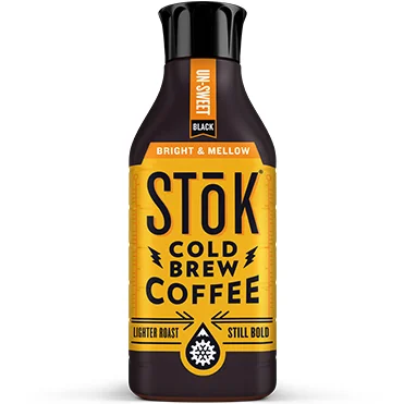 SToK Cold Brew Coffee, Bright & Mellow 48oz