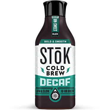 SToK Cold Brew Coffee, Decaf Unsweet 48oz