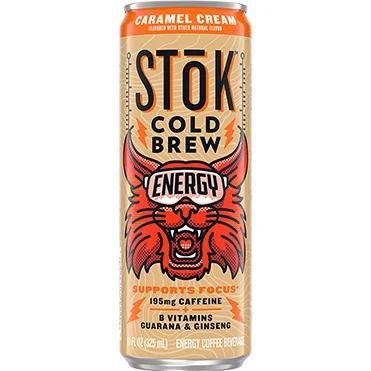SToK Cold Brew Coffee Energy, Caramel Cream 11 oz