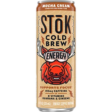 SToK Cold Brew Coffee Energy, Mocha Cream 11 oz