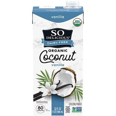 So Delicious Dairy Free Vanilla Coconutmilk Aseptic Quart