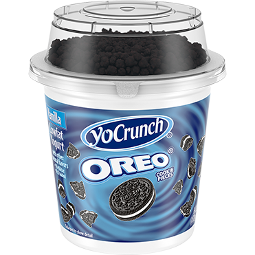 YoCrunch Lowfat Yogurt with Oreo®, 6oz