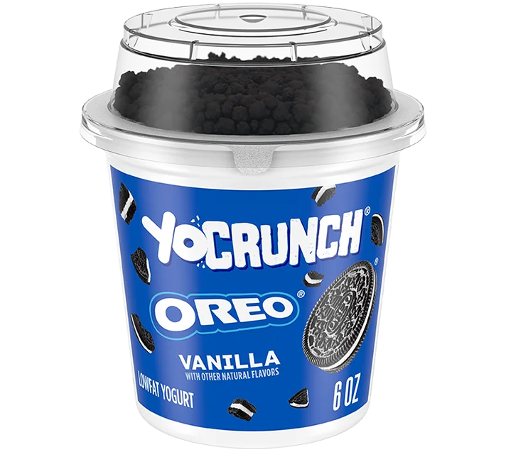 YoCrunch Low Fat Yogurt with Oreo®, 6oz